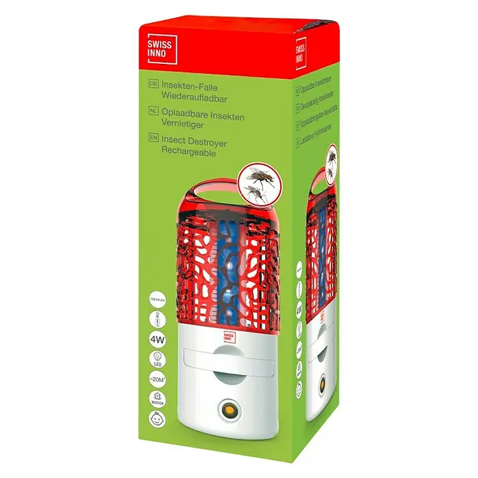 Swissinno Uređaj za zaštitu od insekata LED - 4 W, Učinkovitost: 20 m² - Pogled sprijeda