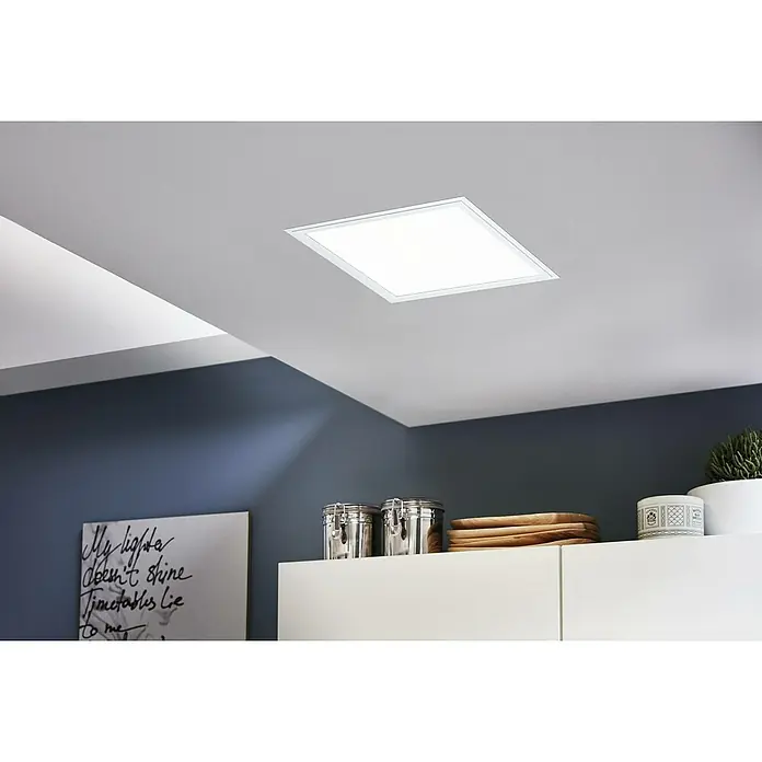Tween Light Panel LED - 40 W, L x An x Al: 60 x 60 x 5 cm, Blanco, Blanco neutro - Foto ambiente