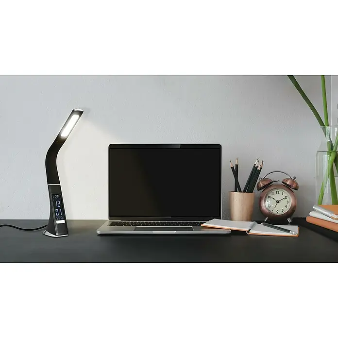 Tween Light LED-Tischleuchte Pelle - 3,2 W, Schwarz, Neutralweiß - Stimmungsaufnahme