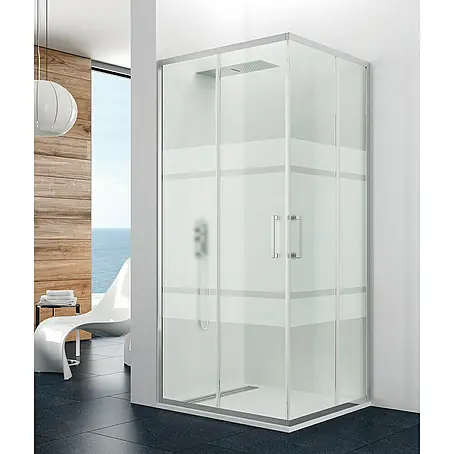 GME  Mampara de ducha esquinera Prestige Titan Angular