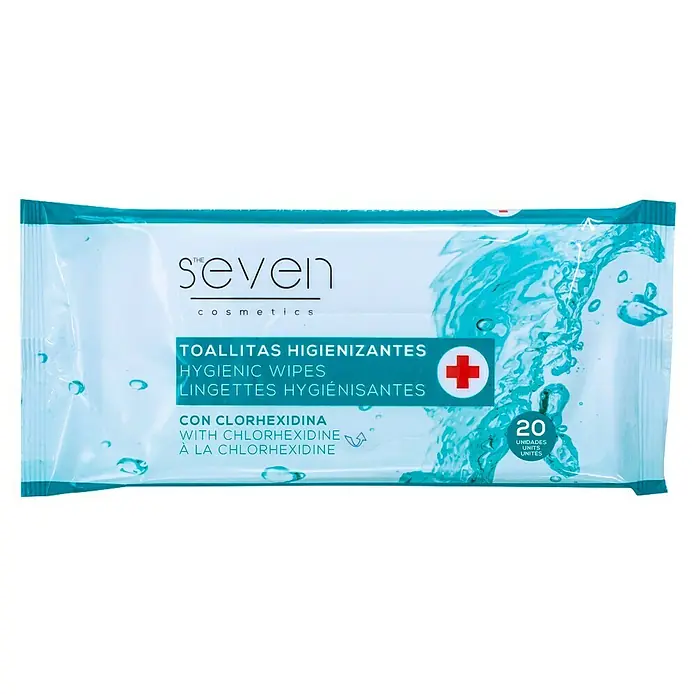 Toallitas húmedas Seven - 20 uds. - Vista frontal