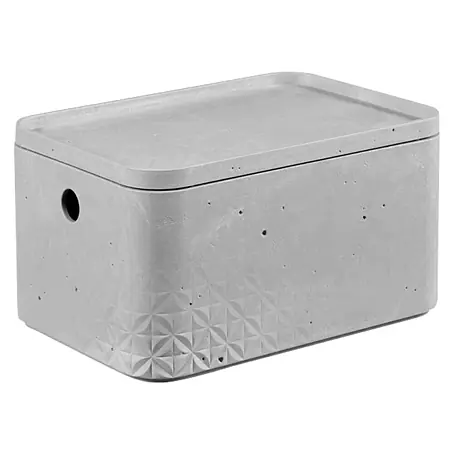Curver  Caja con tapa Beton