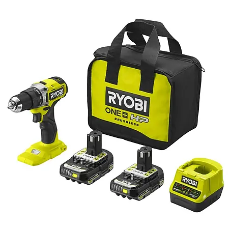 Ryobi ONE+HP Taladro atornillador percutor de batería RPD18C-220S