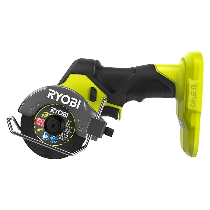 Ryobi ONE+HP Amoladora de batería RCT18C-0 - 18 V, Sin batería, Número máx. de revoluciones en régimen de marcha en vacío: 20.000 r.p.m. - Vista de perfil izquierdo