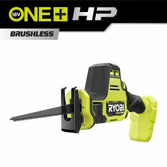Ryobi ONE+HP Akku-Säbelsäge RRS18C-0 - 18 V, Li-Ionen, Ohne Akku, 3.300 U/min