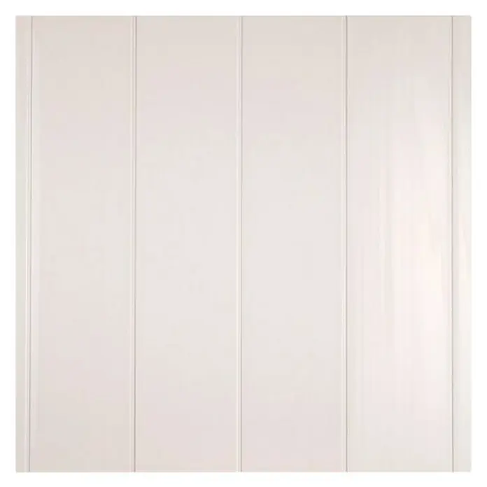 Grosfillex Panel de revestimiento Exapan Green - Blanco, 260 cm x 37,5 cm x 8 mm - Vista superior