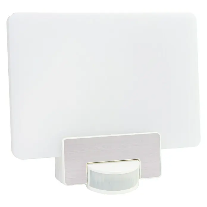 Ritter Leuchten LED-Außenwandleuchte McSensor - 12 W, 8,4 x 24,9 x 28 cm, Schwarz, IP44 - Vorderansicht