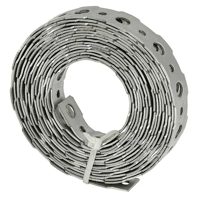 Stabilit Montageband - L x B: 3 m x 16 mm, Stärke: 1 mm, Edelstahl - Diagonale Ansicht