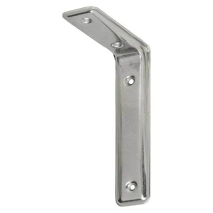 Stabilit Regalwinkel - L x B x H: 160 x 40 x 105 mm, Belastbarkeit: 30 kg - Diagonale Ansicht