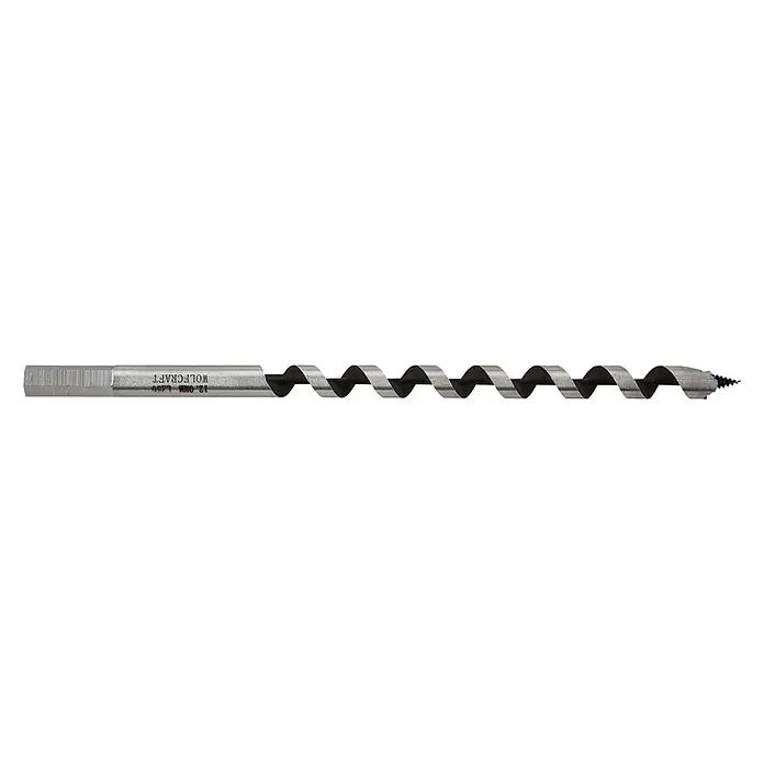 Wolfcraft Holzbohrer Standard - Durchmesser: 12 mm, Länge: 250 mm - Vorderansicht