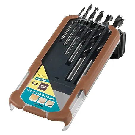 Wolfcraft  Holzbohrer-Set