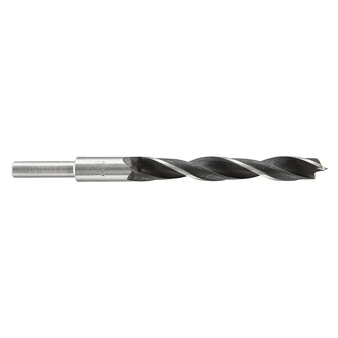 Wolfcraft Holzbohrer - Durchmesser: 12 mm, Länge: 151 mm - Vorderansicht