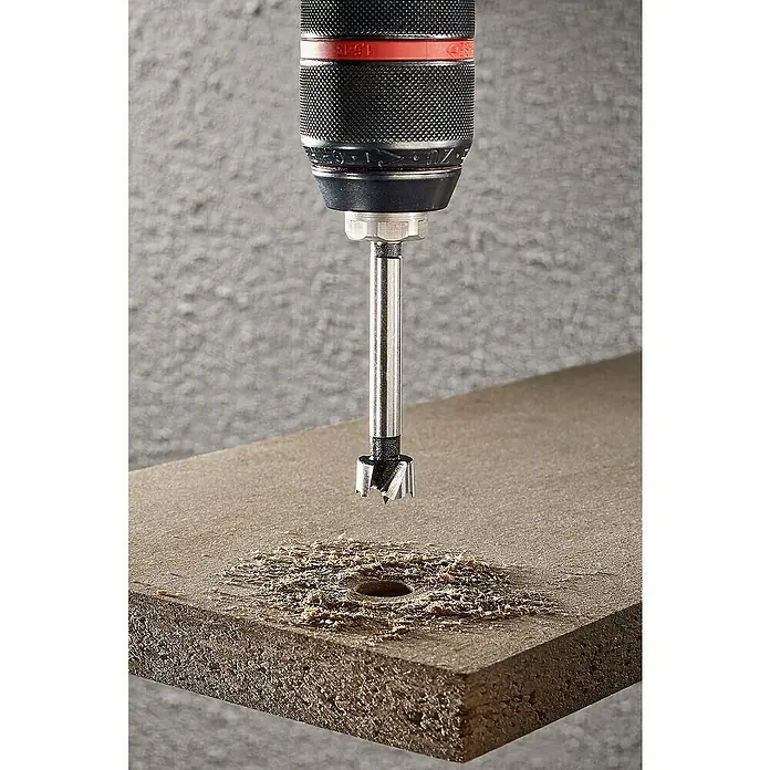 Wolfcraft Forstnerbohrer - Durchmesser: 15 mm, Länge: 90 mm - Detailaufnahme