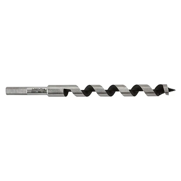Wolfcraft Holzbohrer Standard - Durchmesser: 18 mm, Länge: 250 mm - Vorderansicht