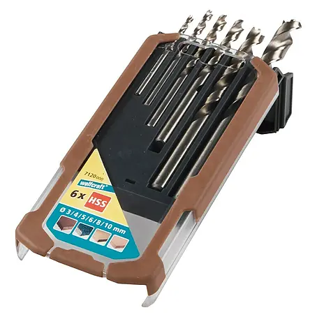 Wolfcraft  Holzbohrer-Set HSS Professional