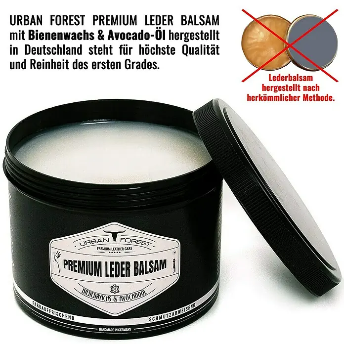 Urban Forest Premium Pflegemittel Lederbalsam - 250 ml