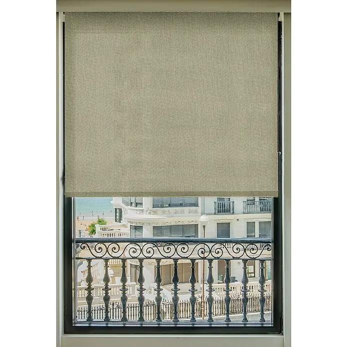 Estor enrollable Montreal - An x Al: 165 x 250 cm, Bosque - Primer plano