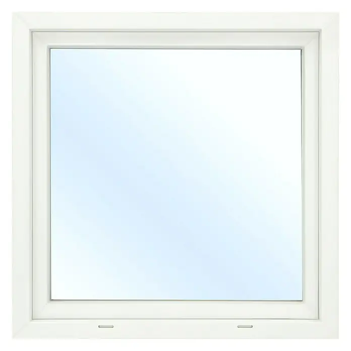 Solid Elements Kunststofffenster Classic Line - B x H: 120 x 120 cm, DIN Anschlag: Links, Weiß - Rückansicht