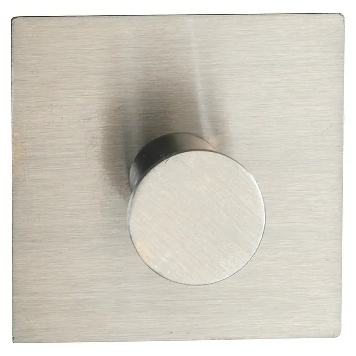 Wenko Handtuchhaken Accadia - 1 Stk., Edelstahl, Edelstahl - Vorderansicht