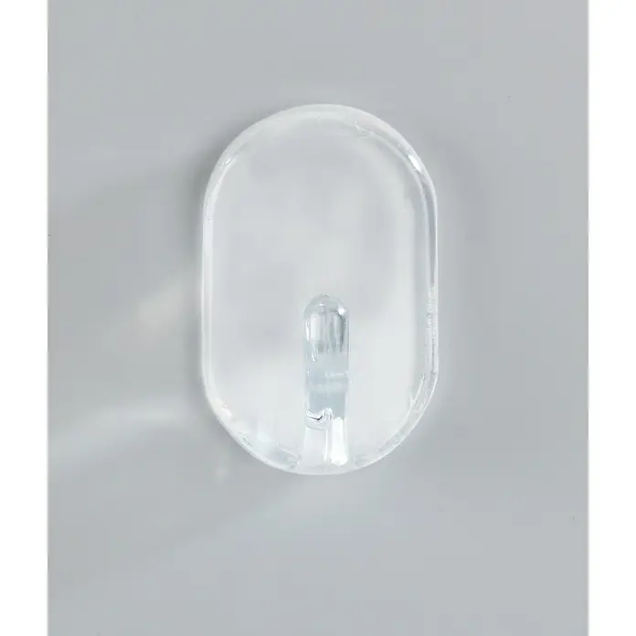 Wenko Handtuchhaken - 3 Stk., Transparent, Kunststoff - Stimmungsaufnahme