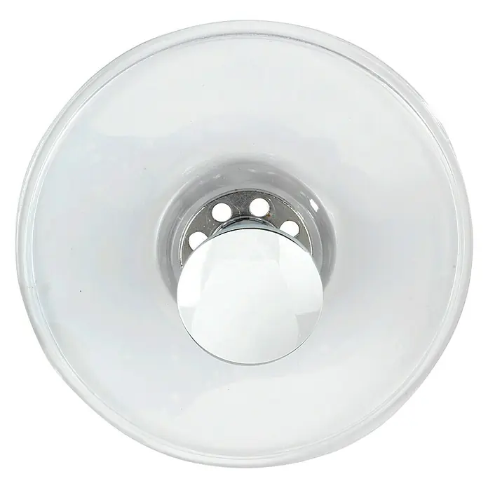 Wenko Saugnapf-Haken Arezzo - 1 Stk., Kunststoff, Transparent - Vorderansicht
