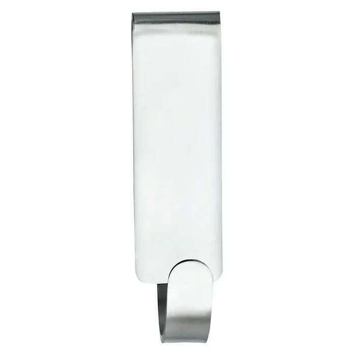 Wenko Badetuchhalter Vieste - Breite: 2 cm, Edelstahl, Matt - Vorderansicht