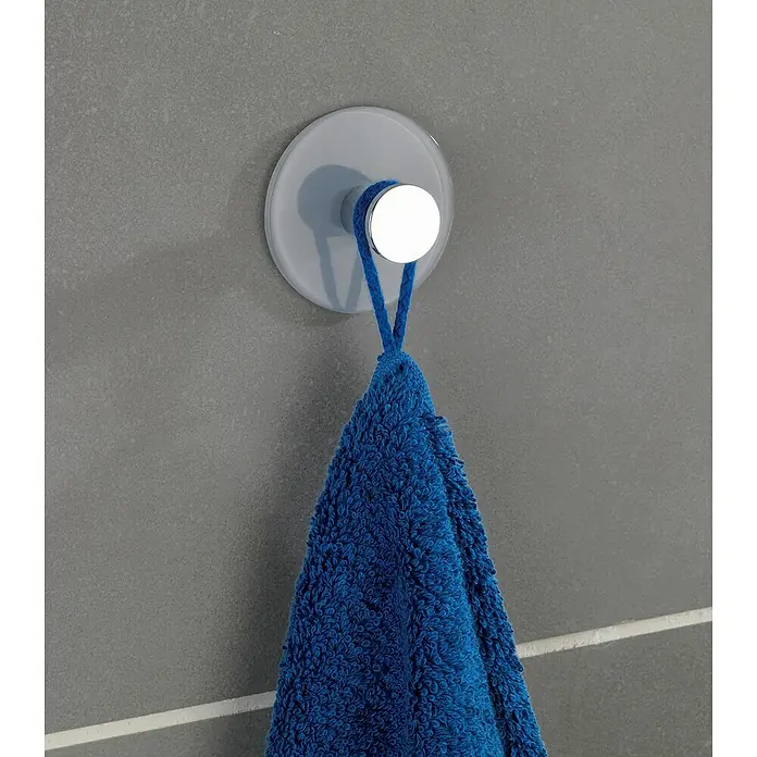 Wenko Handtuchhaken Tamo - 1 Stk., Grau, Zinkdruckguss - Detailaufnahme