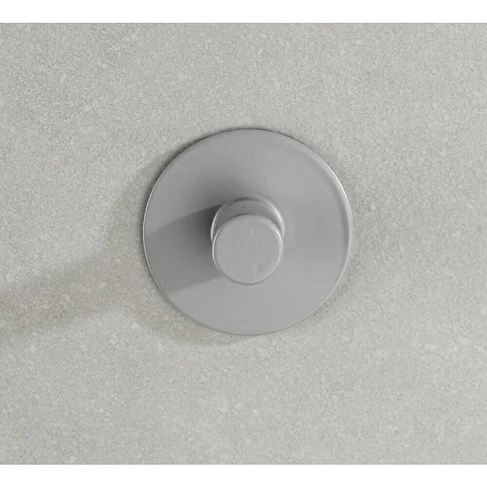 Wenko Handtuchhaken Savona Blister - 1 Stk., Grau, Edelstahl - Stimmungsaufnahme