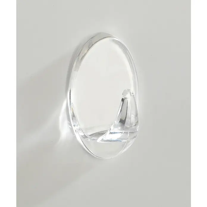 Wenko Handtuchhaken Liliputhaken - 6 Stk., Transparent, Kunststoff - Stimmungsaufnahme