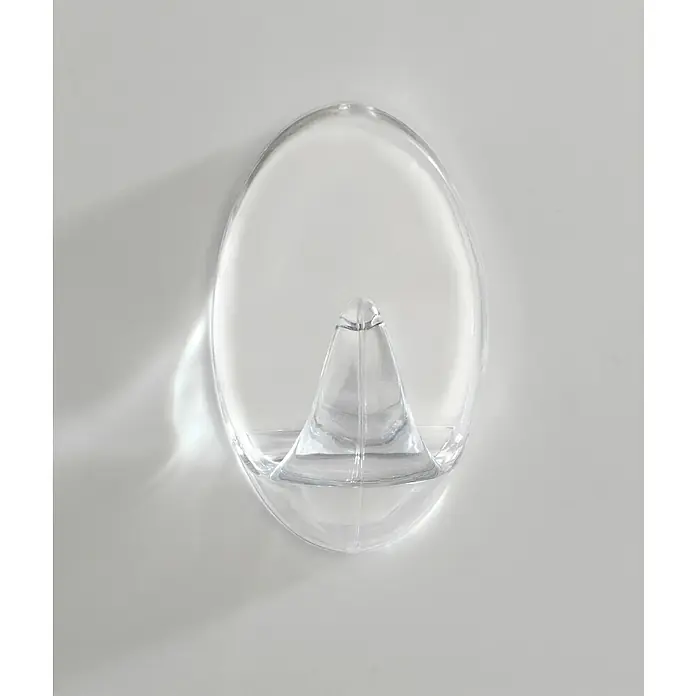 Wenko Handtuchhaken Liliputhaken - 6 Stk., Transparent, Kunststoff - Stimmungsaufnahme