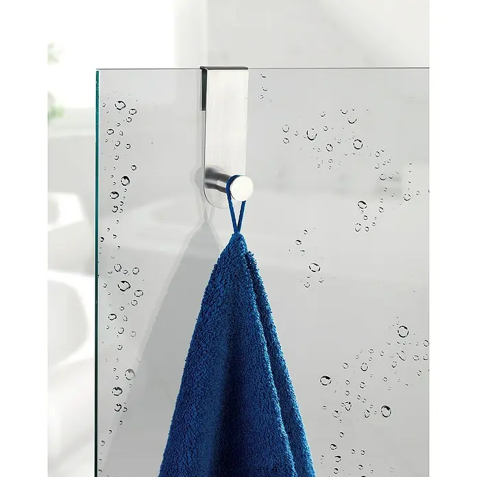 Wenko Handtuchhaken Celano - Edelstahl, Duschkabinen - Detailaufnahme