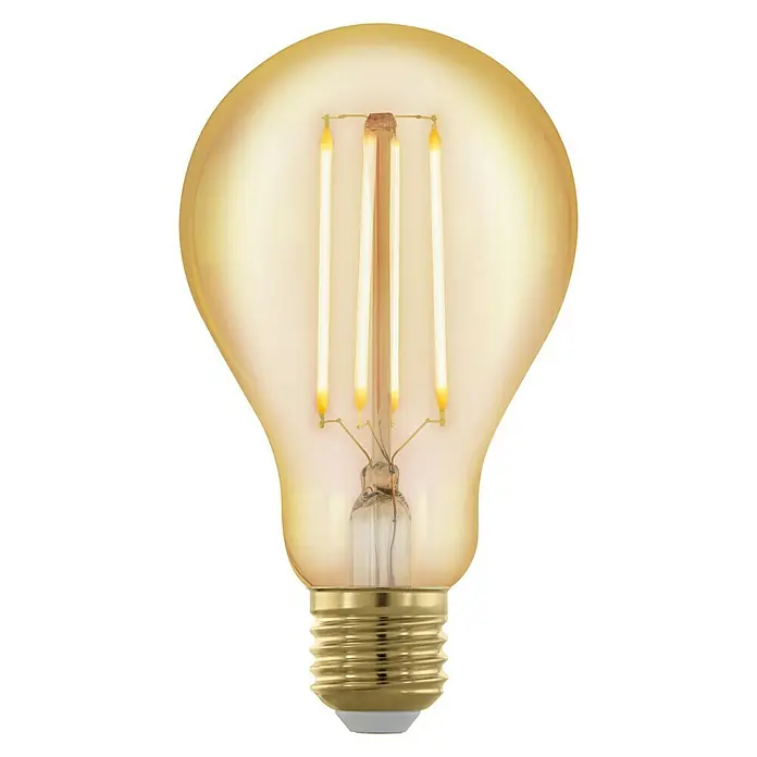 Eglo Ledlamp E27 - 4 W, 400 lm, Rond, Lichtkleur: Warm wit, Oranje, Lengte: 158 mm - Vooraanzicht