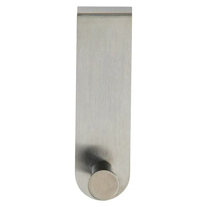 Wenko Türhaken Celano - 1 Stk., Edelstahl, Edelstahl - Vorderansicht