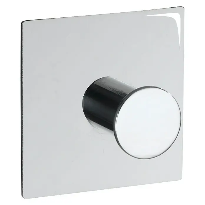 Wenko Handtuchhaken Accadia - 1 Stk., Edelstahl, Edelstahl - Diagonale Ansicht