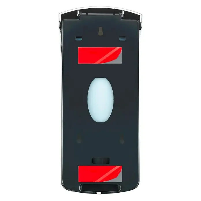 Wenko Seifenspender Ranera L - Kunststoff, Chrom, Füllmenge: 740 ml - Rückansicht