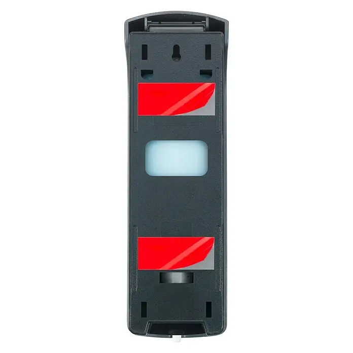 Wenko Seifenspender Ranera S - Kunststoff, Schwarz, Füllmenge: 280 ml - Rückansicht