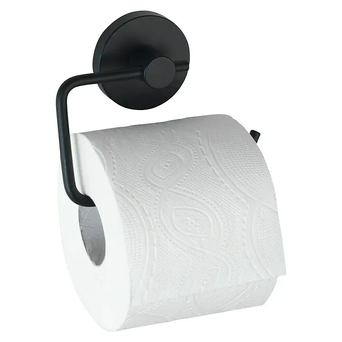 Wenko Milazzo Toilettenpapierhalter - Ohne Deckel, Stahl, Lackiert - Anwendungsbeispiel