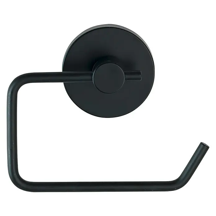 Wenko Milazzo Toilettenpapierhalter - Ohne Deckel, Stahl, Lackiert - Vorderansicht