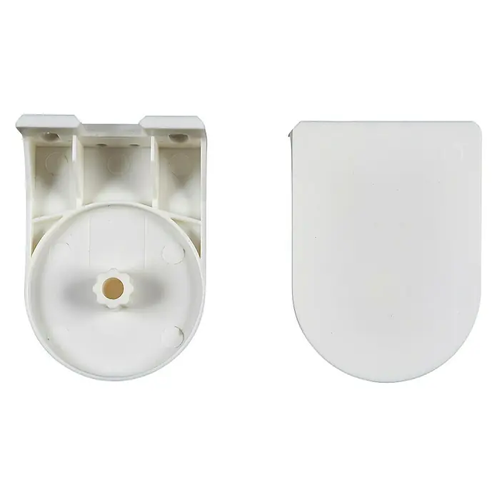 Soporte doble enrollable Soft & Calm - Blanco, 2 ud. - Vista frontal