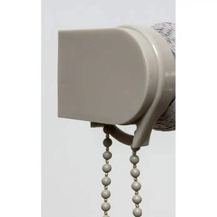 Estor enrollable Manhattan - An x Al: 165 x 250 cm, Crema - Primer plano