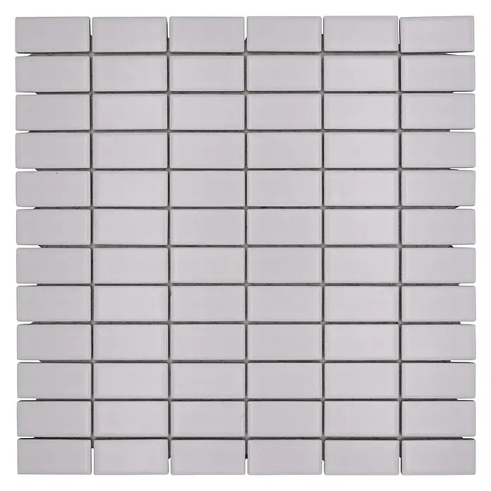 Mozaïektegel rechthoek Architecture ST 375 - 29,8 x 29,8 cm, Wit, Mat - Bovenaanzicht