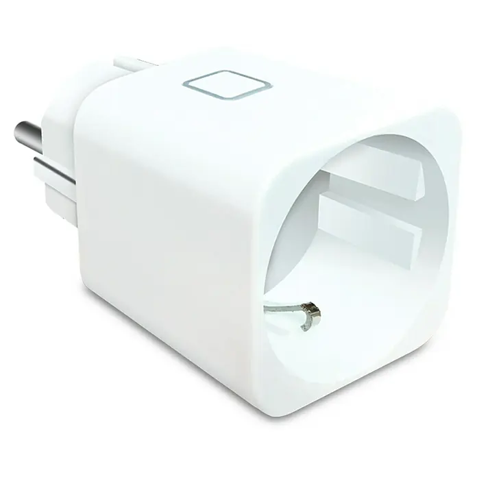 Funksteckdose Thermostat-Erweiterung - Weiß, 230 V - Diagonale Ansicht