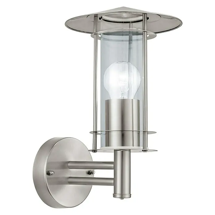 Eglo Wandlamp voor buiten Lisio - 60 W, 17,5 x 22,5 x 30 cm, IP44 - Diagonaal zicht