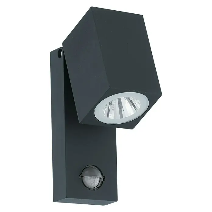Eglo Wandlamp voor buiten Sakeda met sensor - 5 W, IP44 - Diagonaal zicht