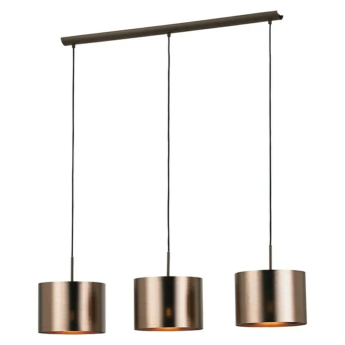 Eglo Hanglamp Saganto 1 - 180 W, l x b x h: 103 x 25 x 110 cm, E27 - Diagonaal zicht