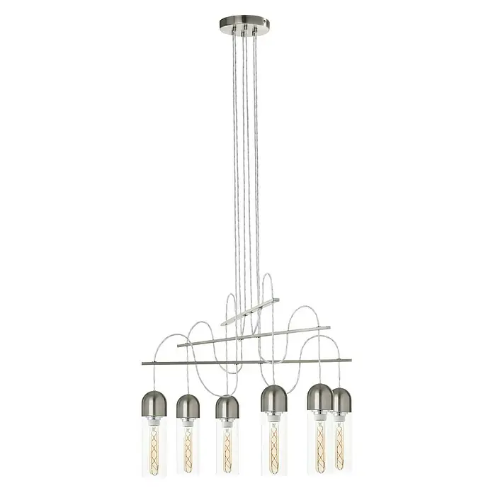 Eglo Hanglamp Zacharo - 132 W, Helder, E27 - Vooraanzicht