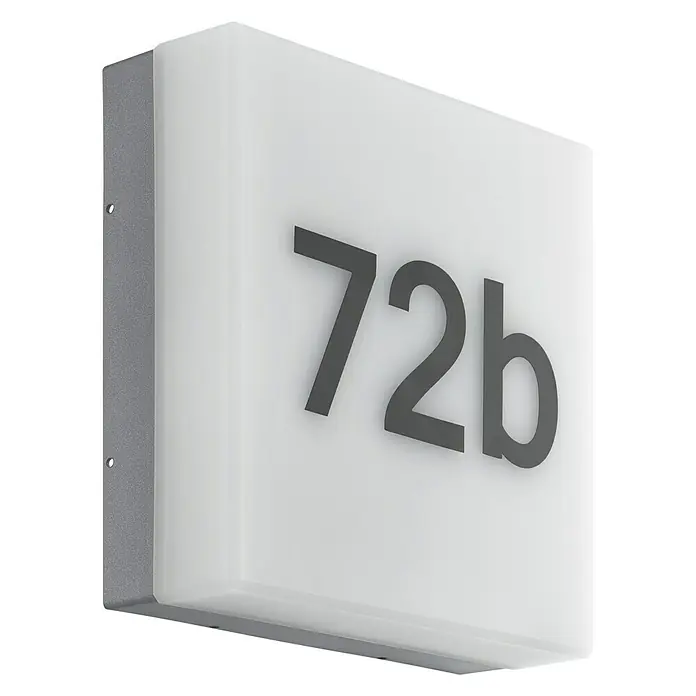 Eglo Wandlamp voor buiten Cornale - 8,2 W, Wit, IP44 - Diagonaal zicht