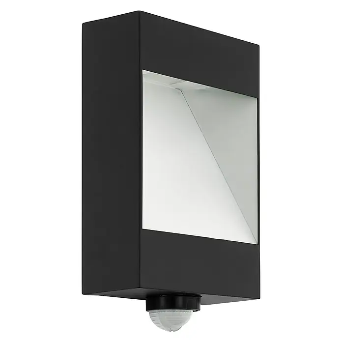 Eglo LED sensor buitenlamp Manfria - 10 W, Warm wit - Diagonaal zicht