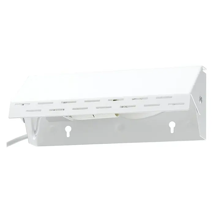 Eglo Wandlamp Junior 5 - 25 W, l x b x h: 20,5 x 9 x 6,5 cm, Wit, E14 - Diagonaal zicht
