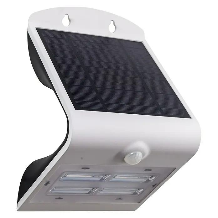 Eglo LED sensor buitenlamp Lamozzo - 3,2 W, Wit, Transparant, IP44 - Diagonaal zicht
